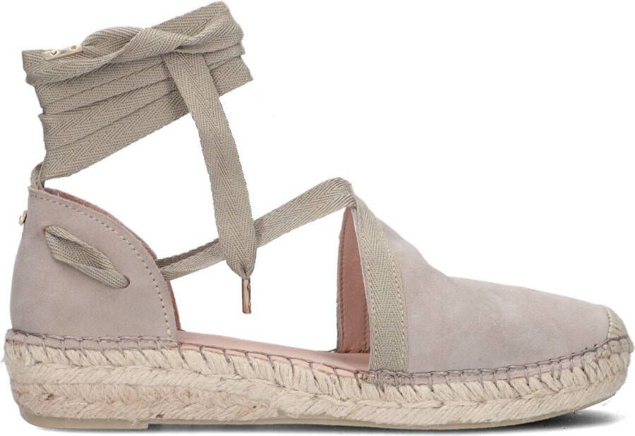 FRED DE LA BRETONIERE Espadrilles Dames 152010257 Maat: 36 Materiaal: Suède Kleur: Taupe