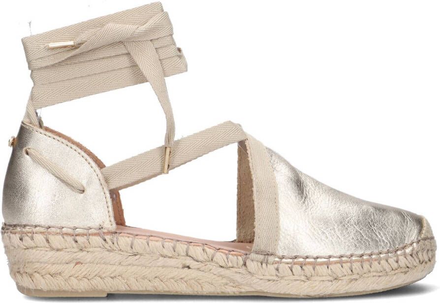 FRED DE LA BRETONIERE Espadrilles Dames 152010261 Maat: 36 Kleur: Goud