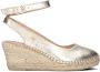 FRED DE LA BRETONIERE Espadrilles Dames 153010288 Maat: 38 Materiaal: Leer Kleur: Goud - Thumbnail 4
