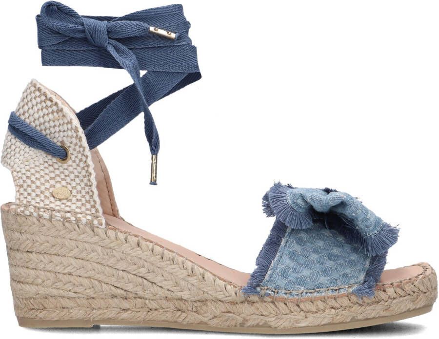 FRED DE LA BRETONIERE Espadrilles Dames Eve Bow Maat: 40 Kleur: Blauw