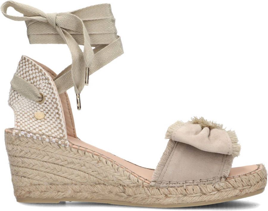 FRED DE LA BRETONIERE Espadrilles Dames Eve Bow Maat: 36 Materiaal: Suède Kleur: Taupe - Foto 4