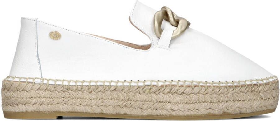 FRED DE LA BRETONIERE Espadrilles Dames June Li Maat: 41 Materiaal: Leer Kleur: Wit