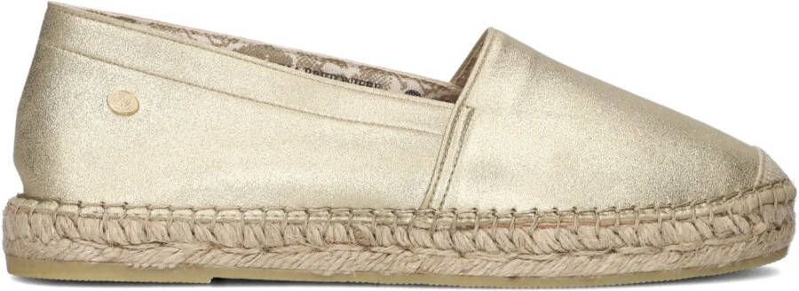 FRED DE LA BRETONIERE Espadrilles Dames Mili Ana Maat: 39 Materiaal: Leer Kleur: Goud