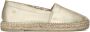 FRED DE LA BRETONIERE Espadrilles Dames Mili Ana Maat: 39 Materiaal: Leer Kleur: Goud - Thumbnail 3