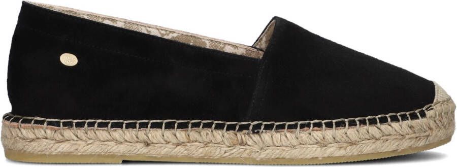 FRED DE LA BRETONIERE Espadrilles Dames Mili Ana Maat: 40 Materiaal: Suède Kleur: Zwart