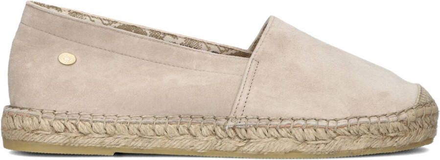 FRED DE LA BRETONIERE Espadrilles Dames Mili Ana Maat: 37 Materiaal: Suède Kleur: Taupe