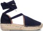 FRED DE LA BRETONIERE Espadrilles Dames Romi Luz Maat: 37 Materiaal: Suède Kleur: Blauw - Thumbnail 3