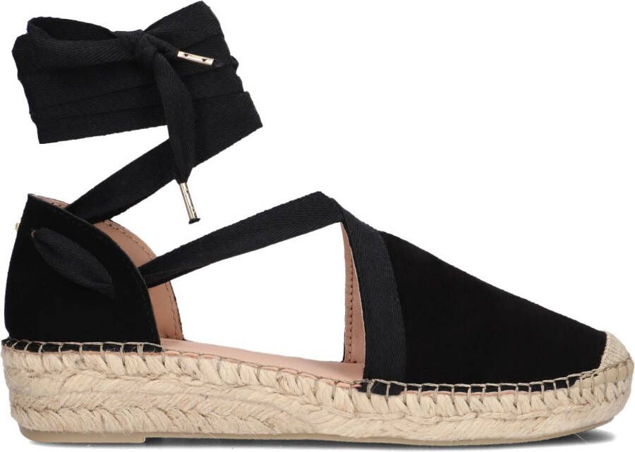 FRED DE LA BRETONIERE Espadrilles Dames Romi Luz Maat: 40 Materiaal: Suède Kleur: Zwart