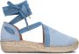 FRED DE LA BRETONIERE Espadrilles Dames Romi Luz Maat: 38 Materiaal: Suède Kleur: Blauw - Thumbnail 4