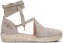 FRED DE LA BRETONIERE Espadrilles Dames 152010257 Maat: 37 Materiaal: Suède Kleur: Taupe - Thumbnail 4