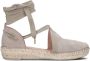 Fred de la Bretoniere 152010257 Espadrilles Dames Taupe - Thumbnail 2