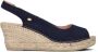 Fred de la Bretoniere 153010268 Espadrilles Zomer Schoenen Dames Blauw - Thumbnail 2