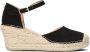 Fred de la Bretoniere 153010272 Espadrilles Zomer Schoenen Dames Zwart - Thumbnail 2