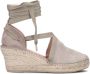 Fred de la Bretoniere 153010287 Espadrilles Zomer Schoenen Dames Taupe - Thumbnail 2