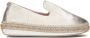 FRED DE LA BRETONIERE Espadrilles Dames 152010243 Maat: 39 Materiaal: Leer Kleur: Goud - Thumbnail 4