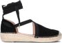 Fred de la Bretoniere 152010257 Espadrilles Dames Zwart - Thumbnail 2