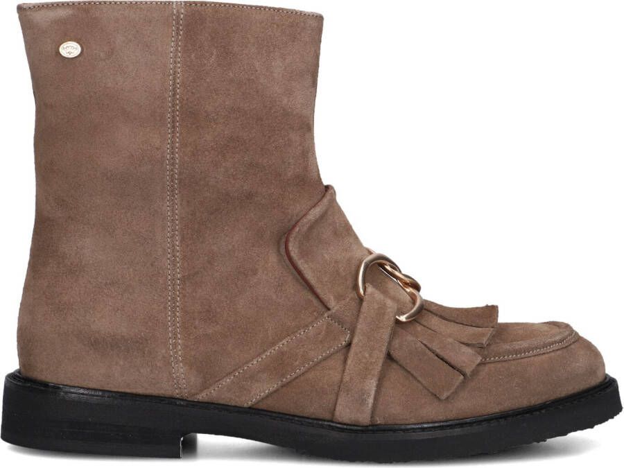 FRED DE LA BRETONIERE Enkelboots Dames Paris Hay Maat: 37 Materiaal: Suède Kleur: Taupe - Foto 3
