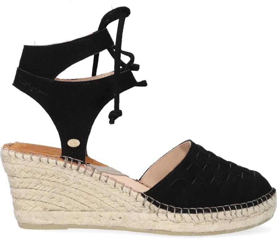 FRED DE LA BRETONIERE Espadrilles Dames 153010202 Maat: 38 Materiaal: Suède Kleur: Zwart - Foto 6