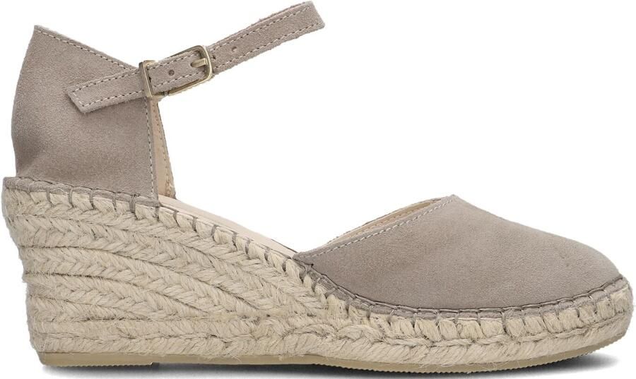 FRED DE LA BRETONIERE Espadrilles Dames 153010267 Maat: 40 Materiaal: Suède Kleur: Taupe - Foto 3
