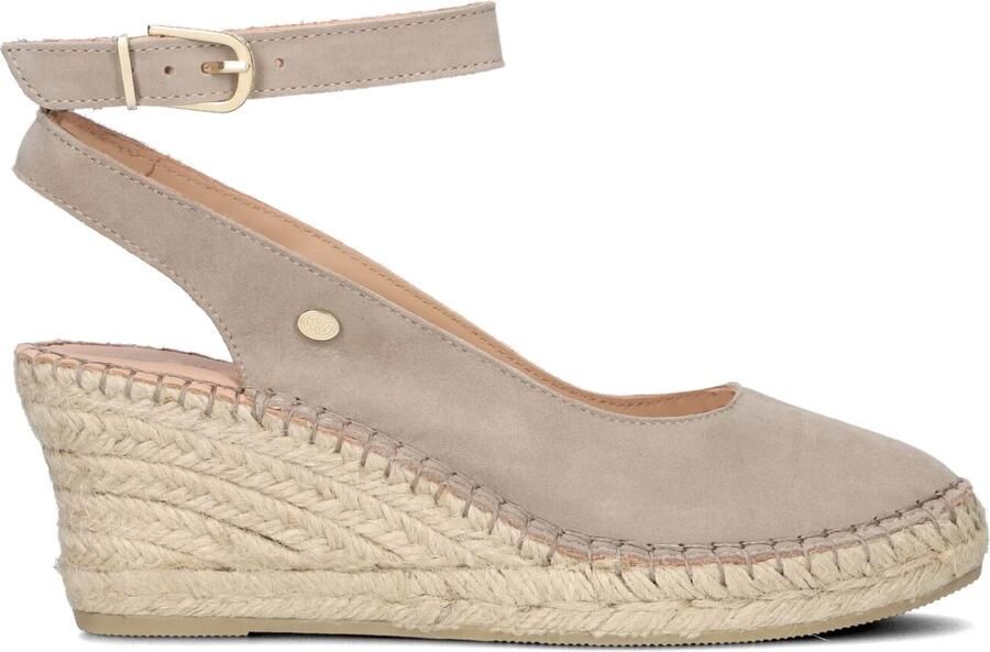 FRED DE LA BRETONIERE Espadrilles Dames 153010276 Maat: 38 Materiaal: Suède Kleur: Taupe - Foto 4