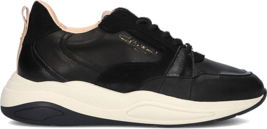 FRED DE LA BRETONIERE Lage Sneakers Dames Flame Maat: 36 Materiaal: Leer Kleur: Zwart