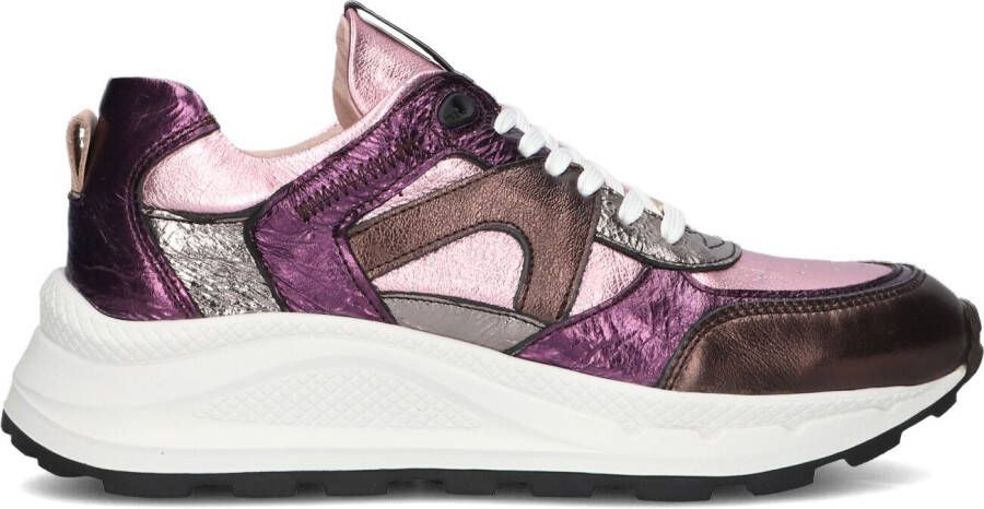 FRED DE LA BRETONIERE Lage Sneakers Dames Hazel Low Maat: 40 Materiaal: Leer Kleur: Roze - Foto 4