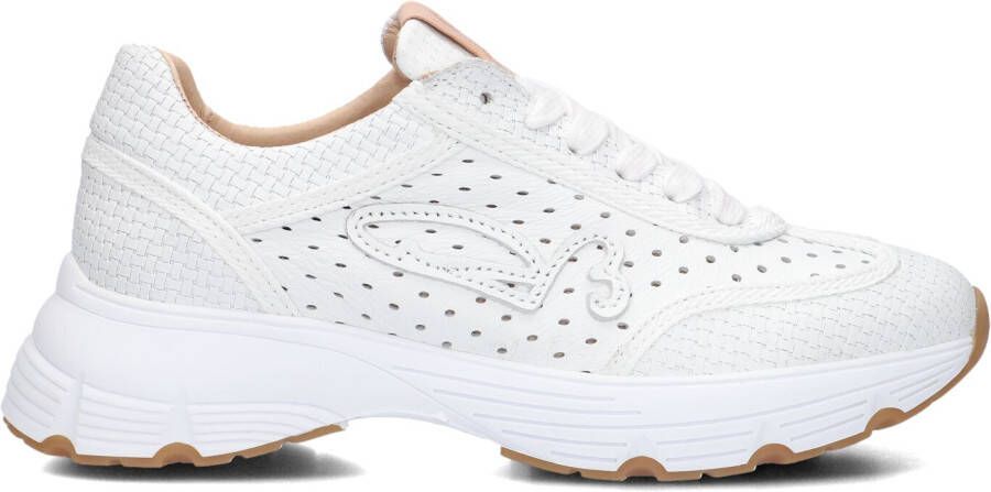 FRED DE LA BRETONIERE Lage Sneakers Dames Mariola Raffi Maat: 36 Materiaal: Leer Kleur: Wit
