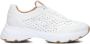 FRED DE LA BRETONIERE Lage Sneakers Dames Mariola Raffi Maat: 36 Materiaal: Leer Kleur: Wit - Thumbnail 3