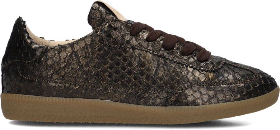 FRED DE LA BRETONIERE Lage Sneakers Dames Pearl Base Maat: 40 Materiaal: Leer Kleur: Brons - Foto 3