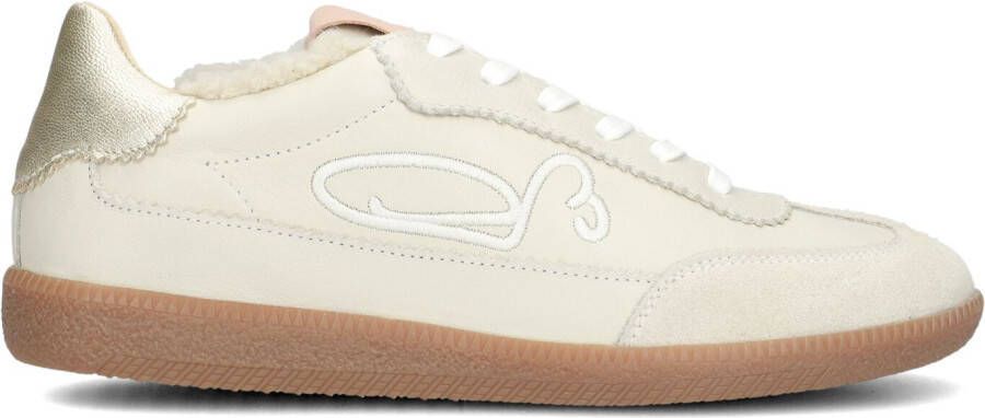 FRED DE LA BRETONIERE Lage Sneakers Dames Pearl Sign Maat: 40 Materiaal: Leer Kleur: Wit - Foto 2