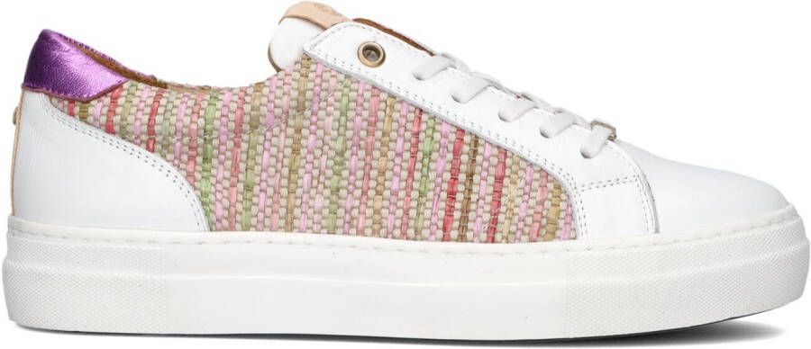 FRED DE LA BRETONIERE Lage Sneakers Dames Storm Luca Maat: 36 Materiaal: Raffia Kleur: Roze