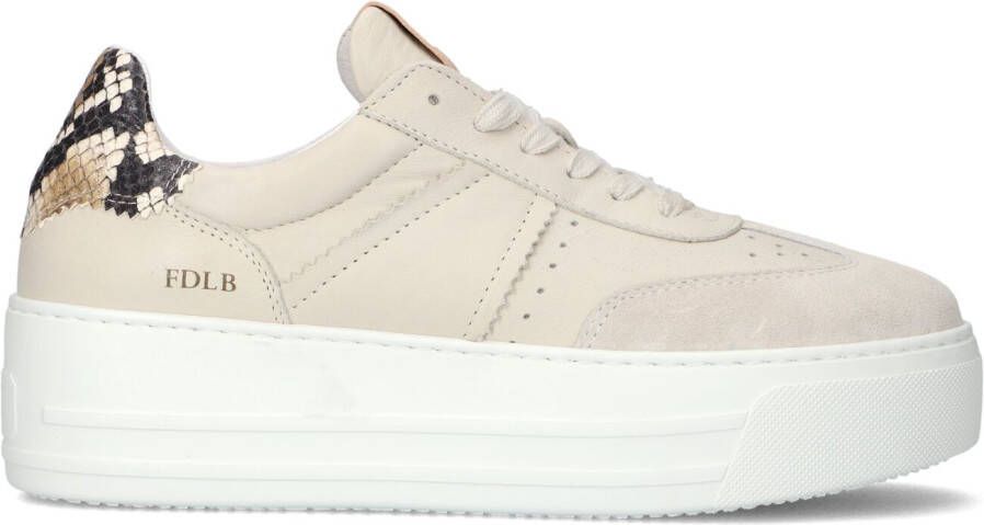 FRED DE LA BRETONIERE Lage Sneakers Dames Vajen Babs Maat: 38 Materiaal: Leer Kleur: Beige - Foto 3