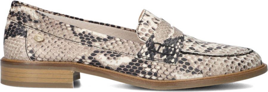 Fred de la bretoniere Loafer Bodil Python Zwart Wit - Foto 2