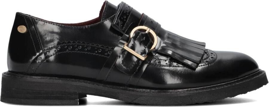 FRED DE LA BRETONIERE Loafers Dames Paris Groove Leer Zwart - Foto 2