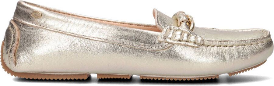 FRED DE LA BRETONIERE Mocassins Dames 120010148 Maat: 38 Materiaal: Leer Kleur: Goud