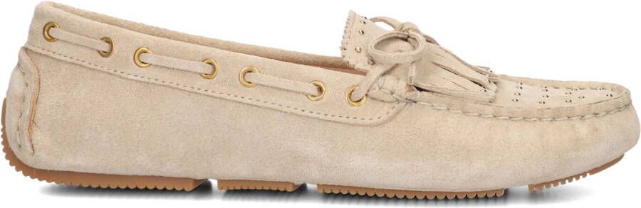 FRED DE LA BRETONIERE Loafers Dames Billy Indy Maat: 37 Materiaal: Suède Kleur: Beige