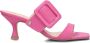 FRED DE LA BRETONIERE Muiltjes Dames 163010149 Maat: 38 Materiaal: Leer Kleur: Roze - Thumbnail 3