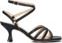 Fred de la Bretoniere 163010153 Sandalen Dames Zwart - Thumbnail 3