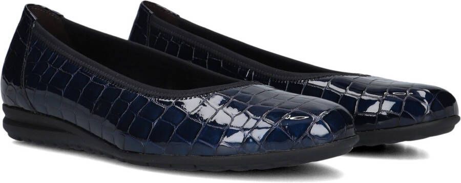 GABOR Ballerina Dames 620.1 Maat: 38 5 Materiaal: Lak Kleur: Blauw