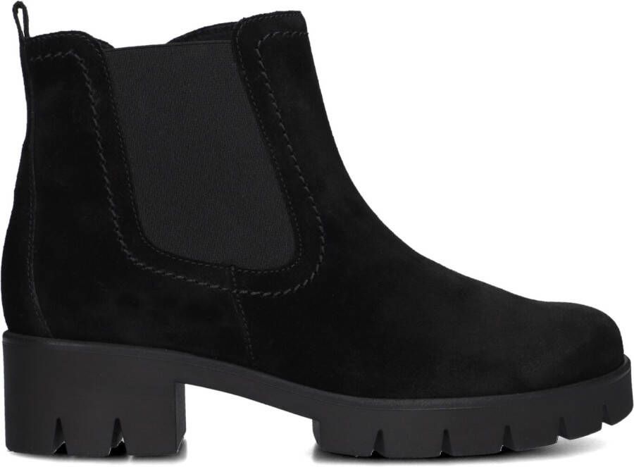 GABOR Chelsea Boots Dames 710 Maat: 43 Materiaal: Suède Kleur: Zwart - Foto 4