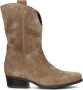 GABOR Cowboylaarzen Dames 672.1 Maat: 35 Materiaal: Suède Kleur: Taupe - Thumbnail 4