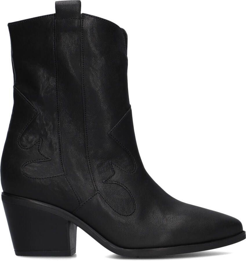 GABOR Cowboylaarzen Dames 694 Maat: 39 Materiaal: Leer Kleur: Zwart