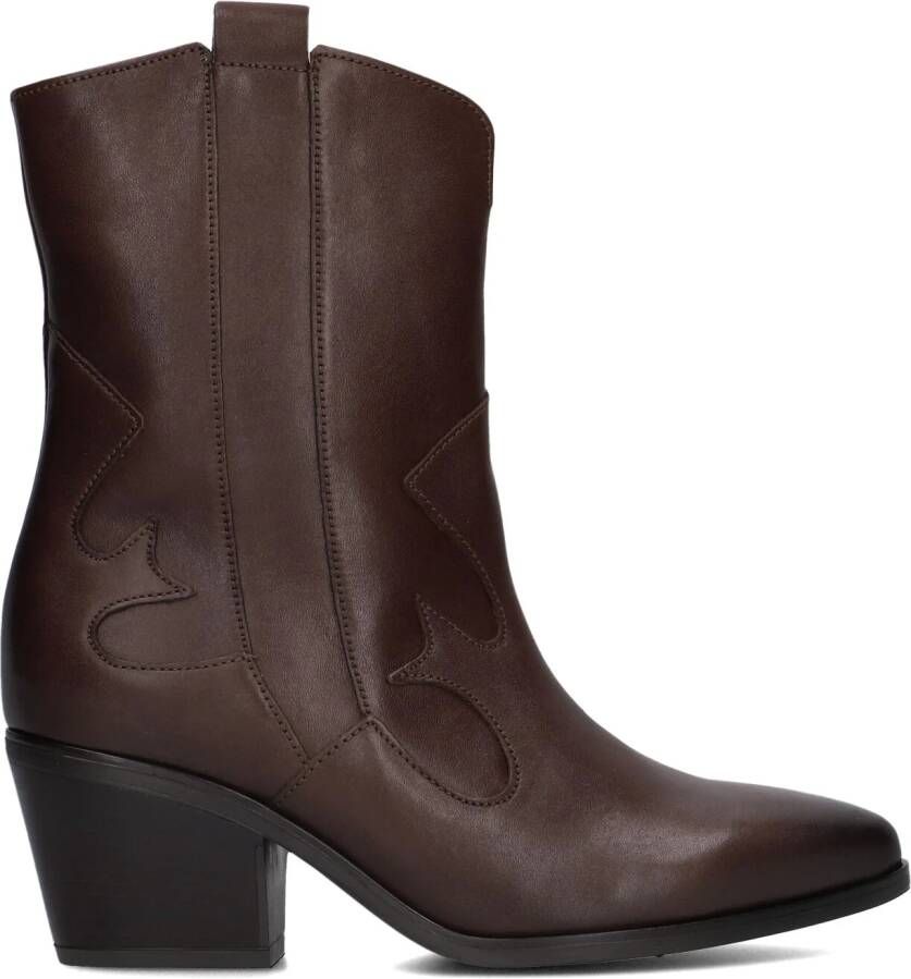 GABOR Cowboylaarzen Dames 694 Maat: 38 Materiaal: Leer Kleur: Cognac - Foto 4
