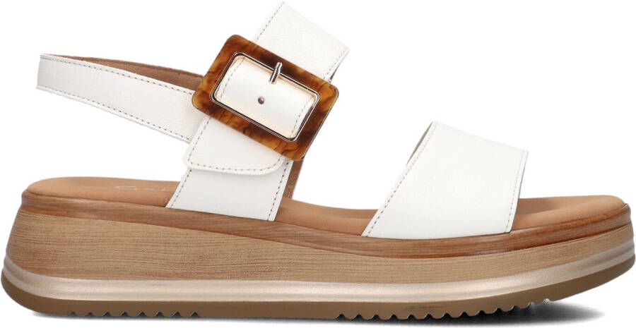 GABOR Dames 744 Maat: 39 Materiaal: Leer Kleur: Wit - Foto 2