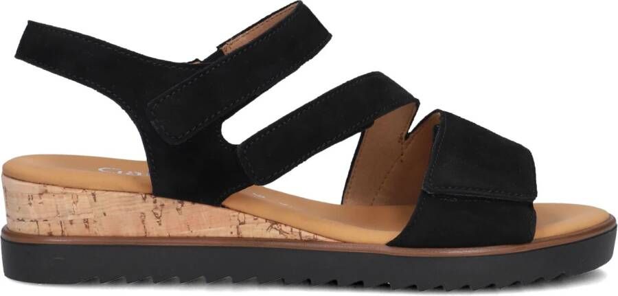 GABOR Dames 750.2 Maat: 40 5 Materiaal: Suède Kleur: Zwart - Foto 2