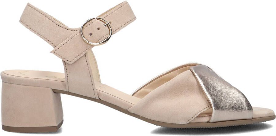 GABOR Dames 772.1 Maat: 40 Materiaal: Suède Kleur: Beige - Foto 2