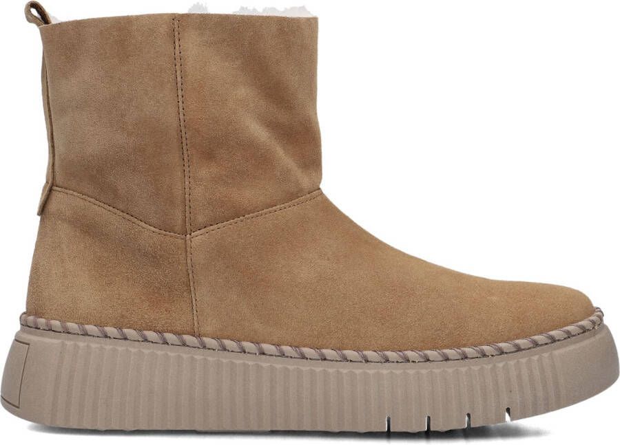 GABOR Enkelboots Dames 542 Maat: 35 Materiaal: Suède Kleur: Camel - Foto 4