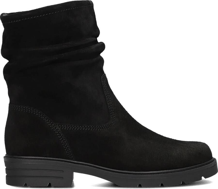 GABOR Enkelboots Dames 655 Maat: 43 Materiaal: Suède Kleur: Zwart