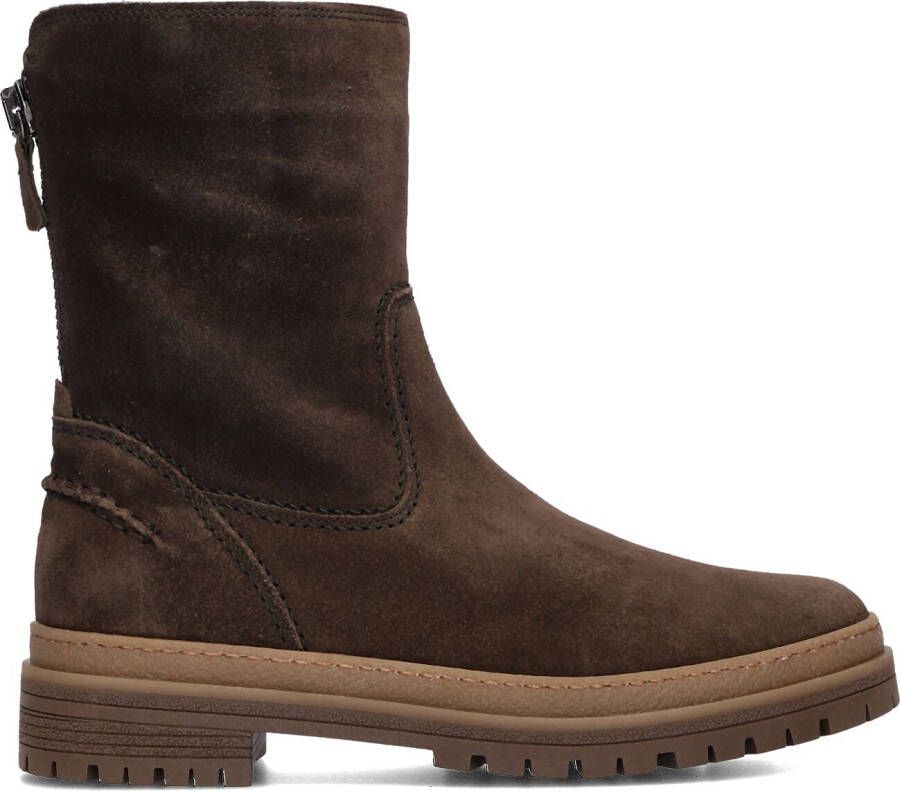 GABOR Enkelboots Dames 783.1 Maat: 38 5 Materiaal: Suède Kleur: Bruin