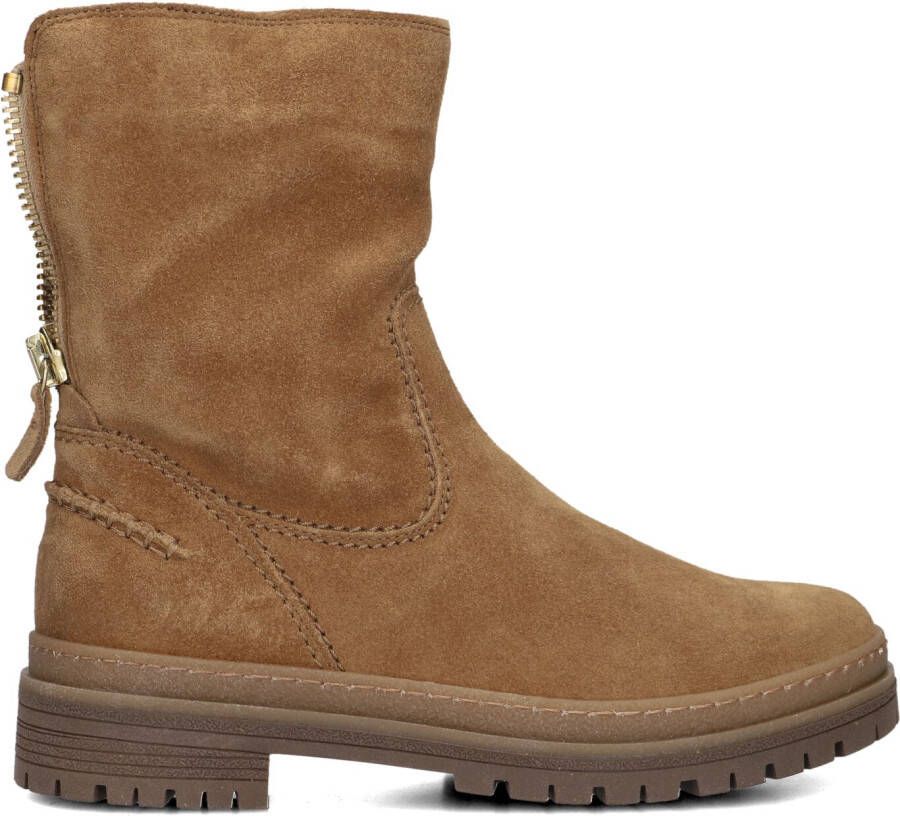 GABOR Enkelboots Dames 783.1 Maat: 37 5 Materiaal: Suède Kleur: Cognac